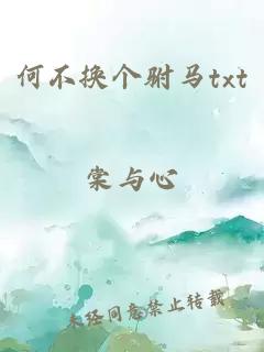 何不換個(gè)駙馬txt