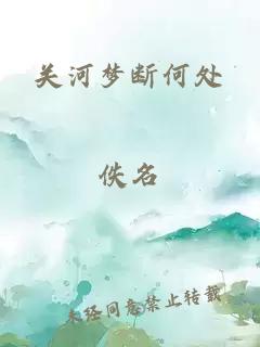 關(guān)河夢斷何處